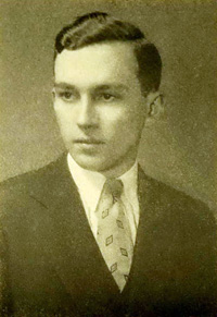 Russell Morse Bettes (1908-1989). From the "Scarlet Letter," Rutgers College, 1930.