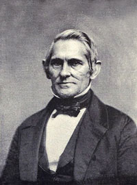 Hiram Bingham (1789-1869), 1852. From Hawaiian Mission Children's Society, "Portraits of American Protestant Missionaries to Hawaii" (Honolulu, Hawaii: Hawaiian Gazette Co., 1901), p. 2.