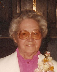 Agda Marie Charlotta Hanson (1909-1988). Photo courtesy of Janice (Dobbeck) Smith.