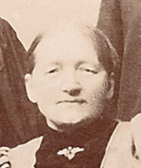 Christina Johansdotter (1842-1921). Photo courtesy of Janice (Dobbeck) Smith.