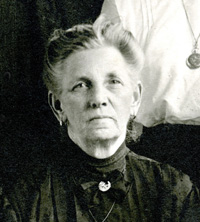 Emily Amanda Swikert (1854-1949). Photo courtesy of Dennis Wickham.