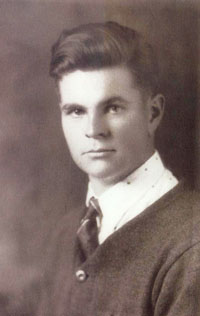 William Harold Todd (1906-1933). Photo courtesy of Donna Metcalfe, from Eve Wingert's photo collection.